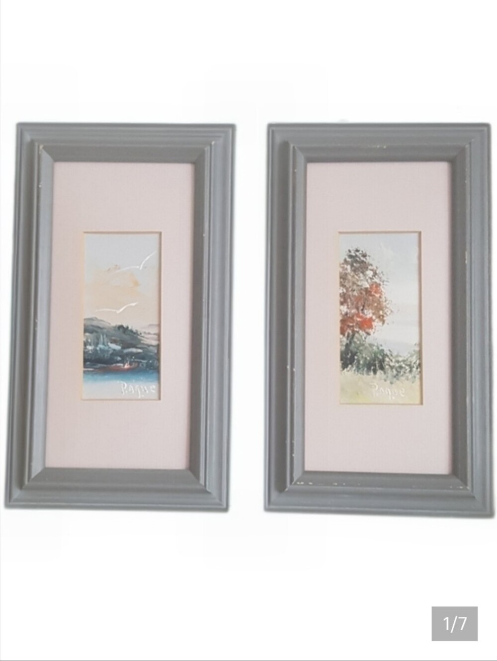 1970s Original Oil Paintings by Serge Paque